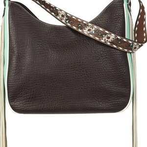 Brown Leather Shoulder Bag